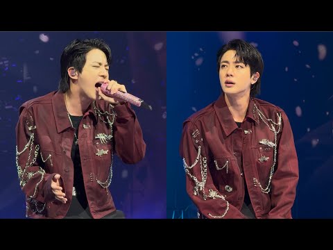 Spring Day 250731 Run Seokjin Ep Tour Newark Fancam BTS Jin Concert Day 2