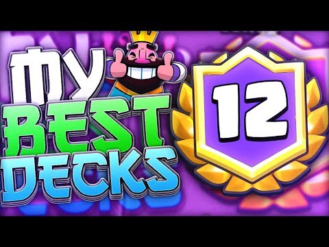 DOMINATING WITH MY BEST DECKS! 12 Win Grand Challenge (Stream Highlights #14) — Clash Royale