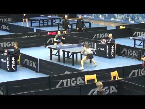 KELLY Danielle vs BETZ Ramona|U21 Women's singles groups|Finlandia Open 2023