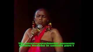 Miriam Makeba in concert part 1