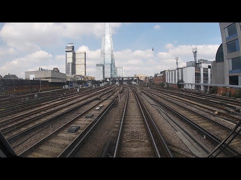 Charlton to London Bridge - AIVR driver's eye view