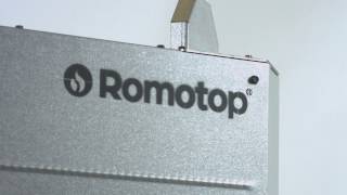 Камінна топка Romotop HEAT 3g L 88.66.06 з з підйомними дверцятами (гільйотиною) та темною камерою згоряння