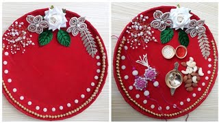 Plate decoration ideas| Raksha bandhan thali decoration