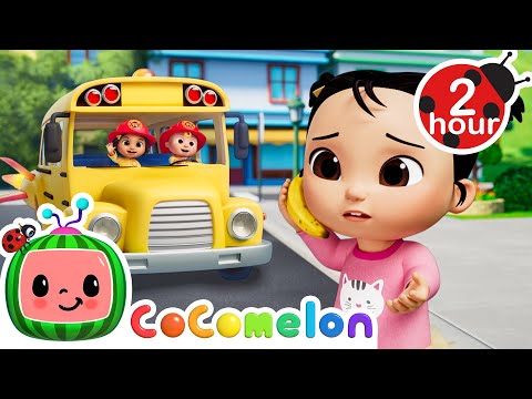 School Bus Rocket Saves the Day! | Cocomelon Songs and Nursery Rhymes | Moonbug Kids - Fun Zone