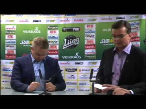 2.10.2014 SaiPa - Pelicans lehdistötilaisuus