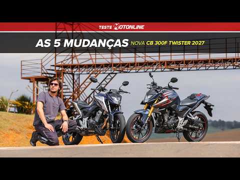 Nova Honda CB 300 Twister: O que mudou de verdade?