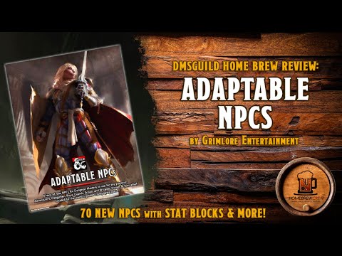 Add Better NPCs to Your Campaign - D&D Adaptable NPCs Review