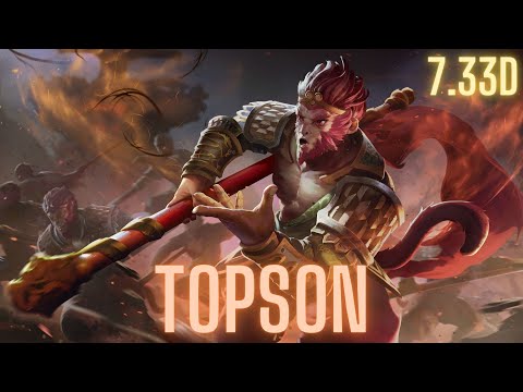 Topson - Monkey King Mid (NEW 2023) Patch 7.33d