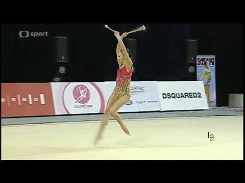 Maria Sergeeva Clubs Final Grand Prix Brno 2018