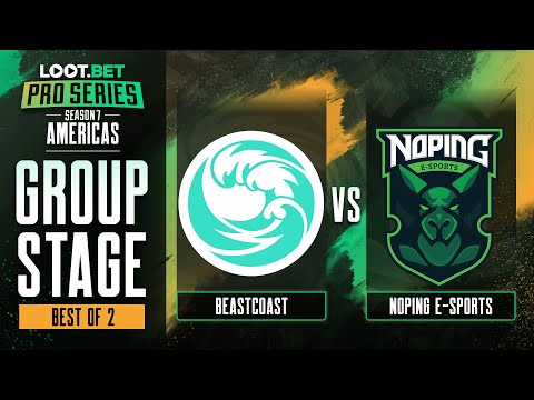 beastcoast vs NoPing Game 1 - Pro Series 7 AM: Group Stage w/ rkryptic & neph