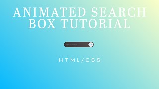 Animated Search Box