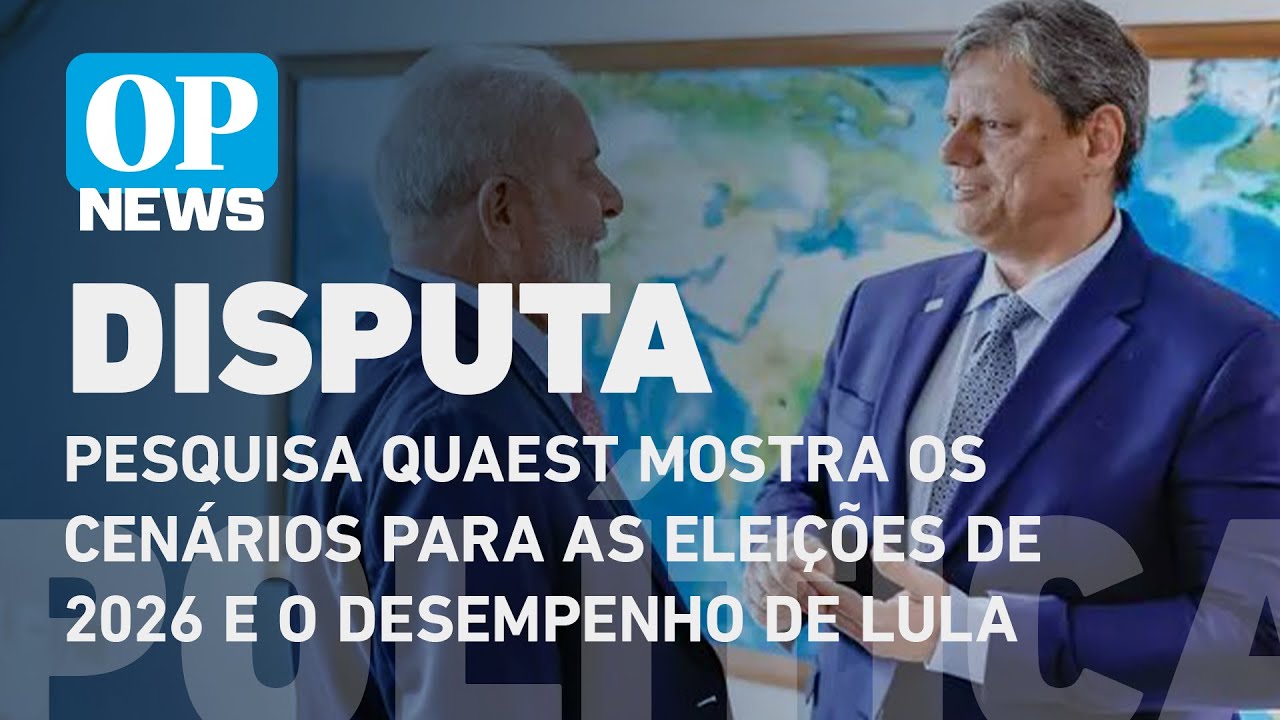 Pesquisa Quaest mostra os cenários para as eleições de 2026 e o desempenho de Lula | O POVO NEWS