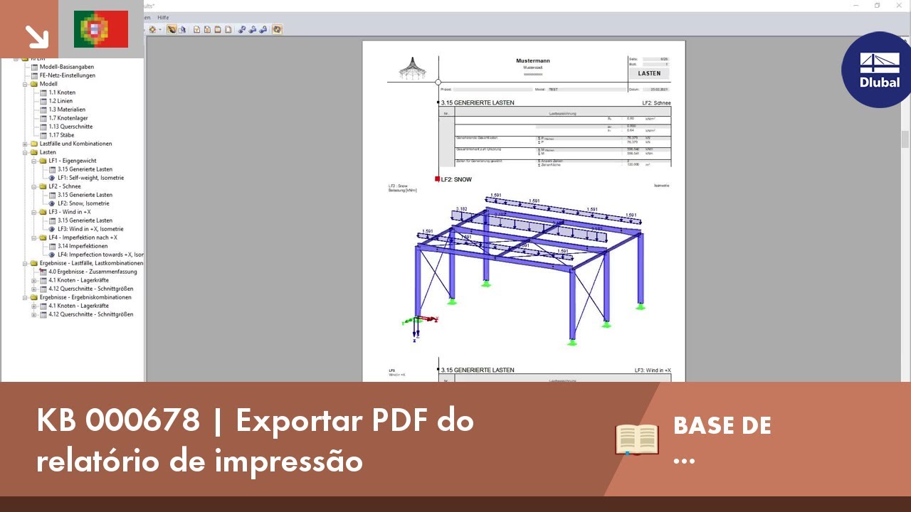 KB 000678 | Exportar PDF do relatório de impressão