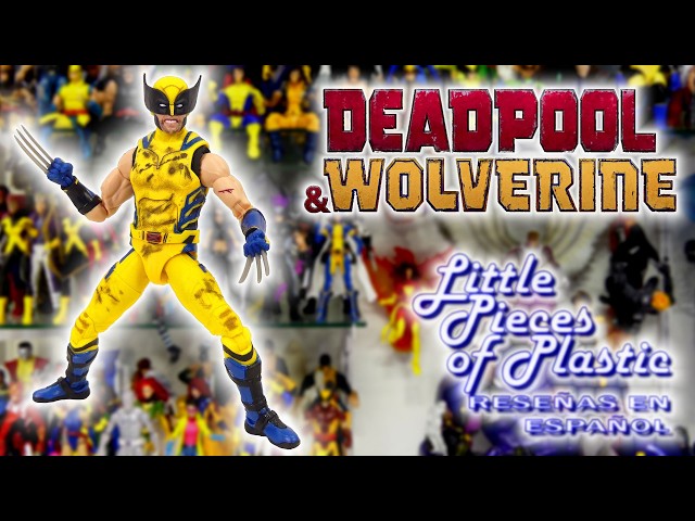 Vídeo relacionado con Marvel Legends Series, Lobezno, Deadpool & Wolverine, Figura Coleccionable a Escala de 15 cm para Adultos