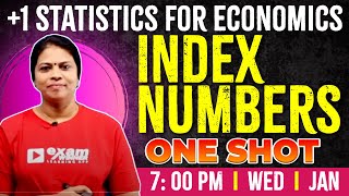 Plus One Statistics Economics | Index Numbers | Chapter 8 Part 1 | Exam Winner