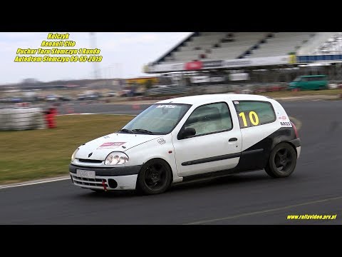 Kolczyk - Renault Clio - Puchar Toru Słomczyn 1 Runda Autodrom Słomczyn 09-03-2019
