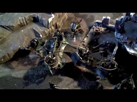 DarkEldar(coven) vs Orks(warpdakka) Warhammer 40k Battle Report