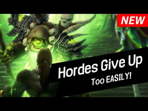 Destroying Hordes was EASY! Night Fae Destruction Warlock PVP | WoW Shadowlands 9.2