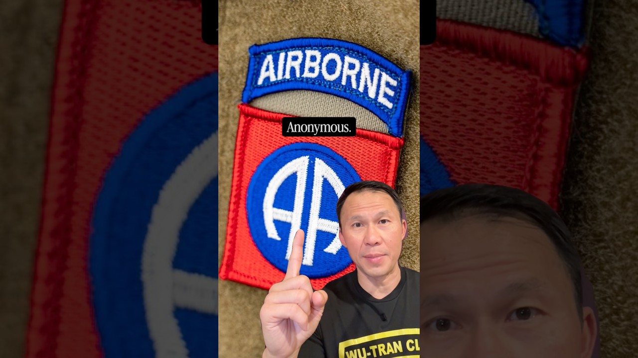 “The 82d Airborne Division”. Today on Explaining Army Stuff to Normies…