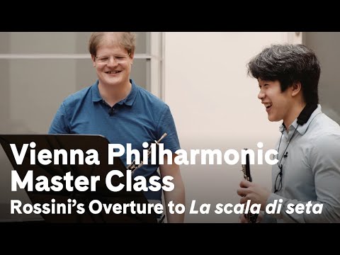 Vienna Philharmonic Oboe Master Class with Sebastian Breit: Rossini’s Overture to “La scala di seta”
