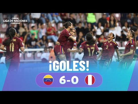 GOLES | VENEZUELA vs. PERÚ | CONMEBOL LIGA DE NACIONES FEMENINA