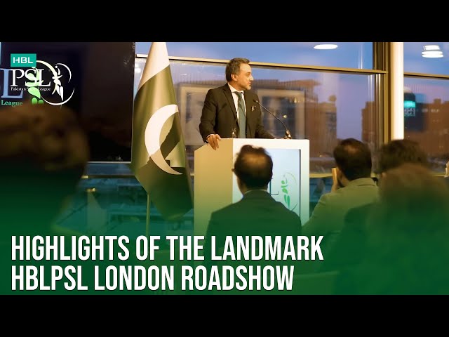 Highlights of the landmark #HBLPSL London Roadshow | Lord’s Cricket Ground ✨