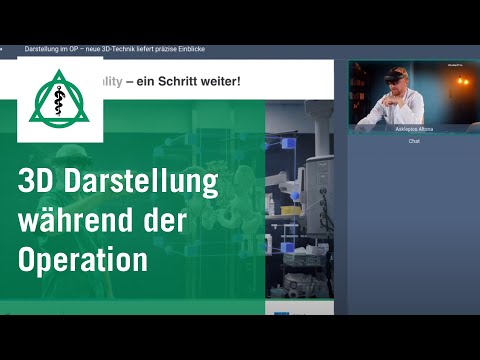 Darstellung im OP - neue 3D-Technik liefert präzise Einblicke - Asklepios
