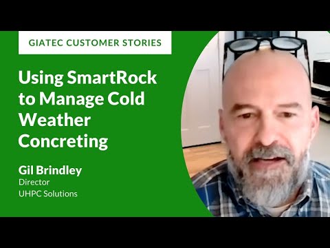 Using SmartRock to Manage Cold Weather Concreting with Gil Brindley of UHPC Solutions