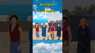 Download lagu Luffy x Nami ANIMATION vs LIVE ACTION mp3