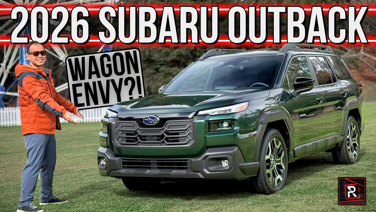 The 2026 Subaru Outback Is The Ultimate SUV/Wagon For Active & Outdoorsy Families