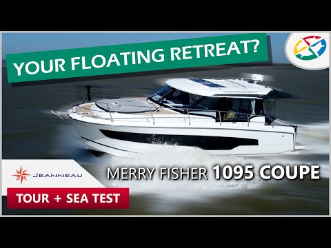 Jeanneau Merry Fisher 1095 - Walk Around Tour & Sea Test