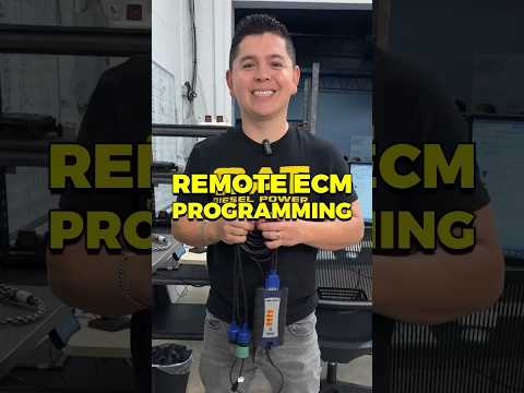 How to program your ECM remotely?🔧 #trucks #ECMrepair #dieselengine