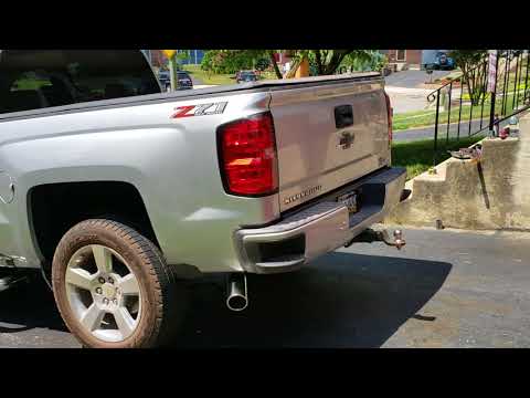 Installing a Gibson Dual Extreme cat-back on the Silverado Pt 2