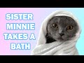Sister Minnie Takes A Bath