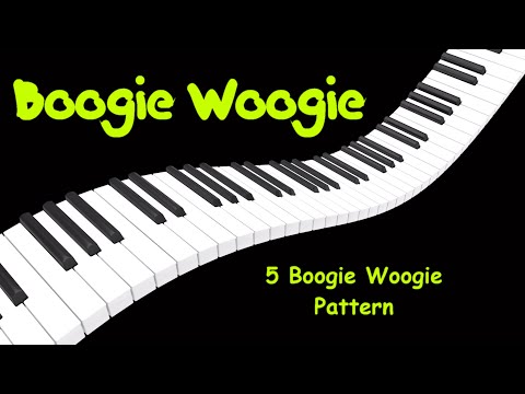 5 Boogie Woogie Pattern with the left hand - Boogie Woogie Piano