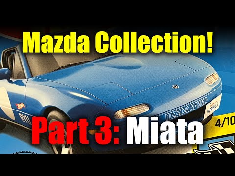 My Mazda Diecast Collection Part 3: Mazda MX-5 Miata (Why no NB or NC Diecast??)