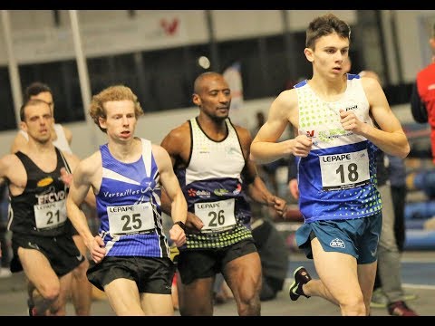 800m ESM/SEM - F3   Championnats IDF ES-SE en salle - EAUBONNE - 2 fev 2019