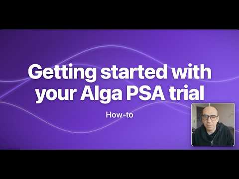 Getting Started With AlgaPSA