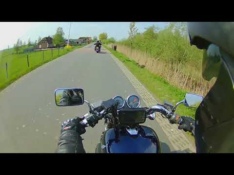 Toeren met Supermagna , Meerkerk, Ameide , Sluis , Arkel , Gorinchem Motorvlog #