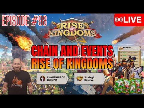 Four Days Until Pre-KvK! - LIVE🔴 -  Rise of Kingdoms #98