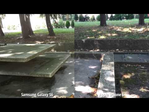 Samsung Galaxy S6 vs Apple iPhone 6 Video Stabilization Test