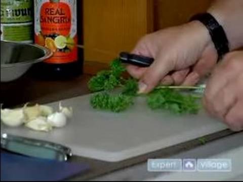 How to Make Tapas : Preparing Ingredients For Spanish Garlic Shrimp Tapas