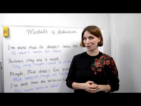 Turbo English with Ksyusha Muravska. Modals of deduction.