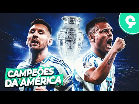 ♫ ARGENTINA VENCEU A COPA AMÉRICA 2024 | Paródia Zé Neto & Cristiano - Barulho do Foguete