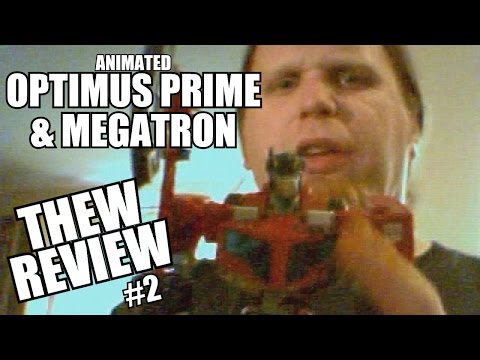 Animated Optimus Prime & Megatron: Thew's Awesome Transformers Reviews 2