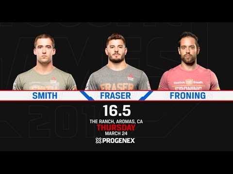 CrossFit Open 16.5 SMITH vs FRASER vs FRONING