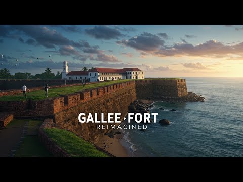 Galle Fort Reimagined: AI-Generated Journey into Portuguese Ceylon | Old Time Sri Lanka