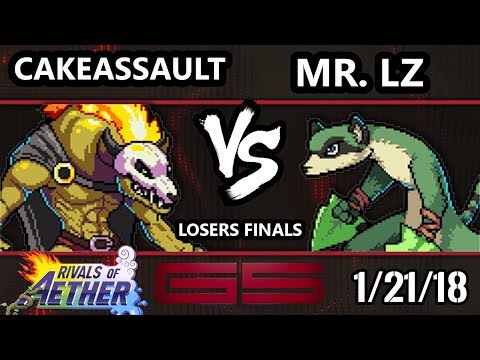 GENESIS 5 RoA - T2 | CakeAssault (Forsburn) VS Mr. Lz (Maypul) - Rivals of Aether LF