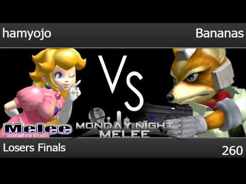 MNM 260 - hamyojo (Peach, Sheik) vs BBC | Bananas (Fox, ICs) Losers Finals - Melee