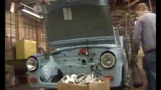 Výroba Trabantů přímo ve Cvikově. 